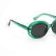 thumbnail image 3 of Gafas Ovaladas Retro Marco Grueso Gafas de terre Gafas Ovaladas Mod Gafas de terre para - Verde Yinane Gafas de sol de mujer de moda, 3 of 8