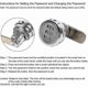 thumbnail image 2 of Code Lock Coded Drawer Cabinet Lock Zinc Alloy 3-Digit Combination Digital Mechanical Code for Cabinet, Cabinet, Drawer, Mailbox (17~23mm Wooden Cabin, 2 of 5