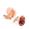 thumbnail image 3 of Coral Formal Wear Stainless Steel Cufflinks Set for Dress Shirts - Ideal for Business Meetings and Special Events, 3 of 6