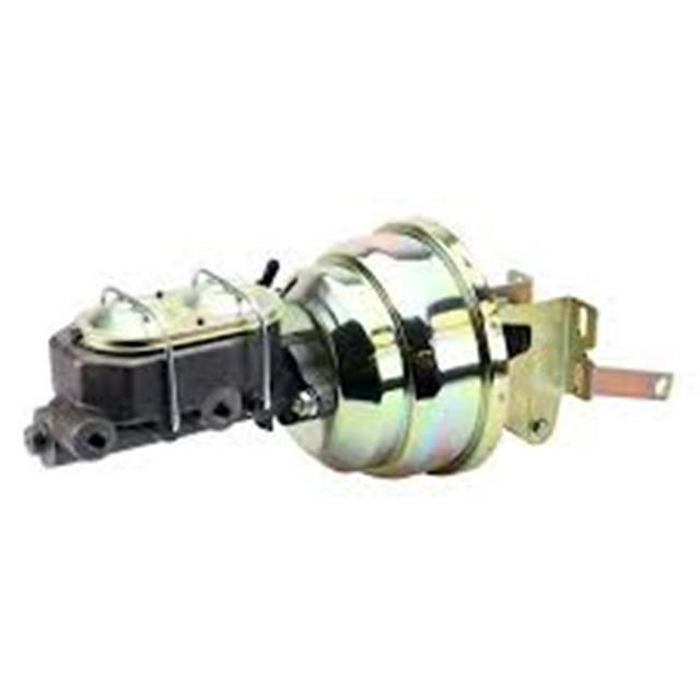 Master Power Brakes BM15103CH-1 Chrome Booster & Master Conversion Kit for 1952-1972 Full-size Ford