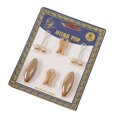 thumbnail image 1 of Women Pearls Scarf Buckles Clip Suit Scarf Holder Elegant Versatiles Scarf Clip Fashion Accessory White, 1 of 4