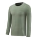 thumbnail image 1 of pstuiky Camisas de manga larga de invierno para hombre, Camiseta deportiva ajustada transpirable de secado rápido para hombre, de manga larga y cuello redondo. salir tops xxl, 1 of 7