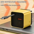 thumbnail image 3 of 3 In 1 Charger Retractable Phone Charger Wall Plug With Scalable 80w Max Fast Charging Module Type C Cable And 2 USB Ports For Phone Laptops, 3 of 5