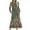 Green, variant on Wancir Women's Casual Long Sleeve Round Neck Hem T-Shirt Loose Dress with Pockets