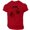 Red #027, variant on Halloween Shirts for Men Ghost Spider Print Crew Neck Vintage T-Shirt Skeleton Graphic Short Sleeve Funny Fall Tops S