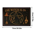 thumbnail image 3 of Halloween Rug Festive Carpet for Living Room Floor Entrance Seasonal Decorative Mat with Soft Velvet Texture, 3 of 4