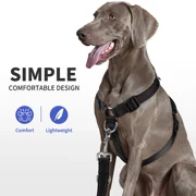 MASBRILL No Pull Dog Harness Soft Basic Nylon Adjustable Dog Vest Easy Walking Harness