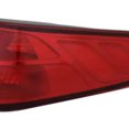 thumbnail image 3 of For Kia Optima 2014 2015 Tail Light Assembly Passenger Side | Outer | CAPA Certified | Clear And Red Lens | Replacement For KI2805114 | 191275680889, 924024C500, 3 of 5