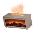 thumbnail image 4 of Elodie Colorful Flame Effect Essential Oil Diffuser 6H 8H 10H Timing Aroma Diffuser White, 4 of 8