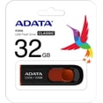 thumbnail image 2 of Memoria USB ADATA 32GB C008 Deslizable Color Negro/Rojo AC008-32G-RKD, 2 of 2