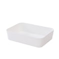 thumbnail image 1 of Wosthever Caja de almacenamiento Hi.FANCY, cajón de escritorio de plástico Rectangular, estuche cosmético, papelería Almacenamiento y organización del hogar Blanco S, 1 of 6