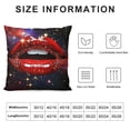 thumbnail image 5 of Pratyus Stars Hologram Square Pillow Cover Case for Cushions Sofa Bed Outdoor Decoration 1PC 22x22in, 5 of 5
