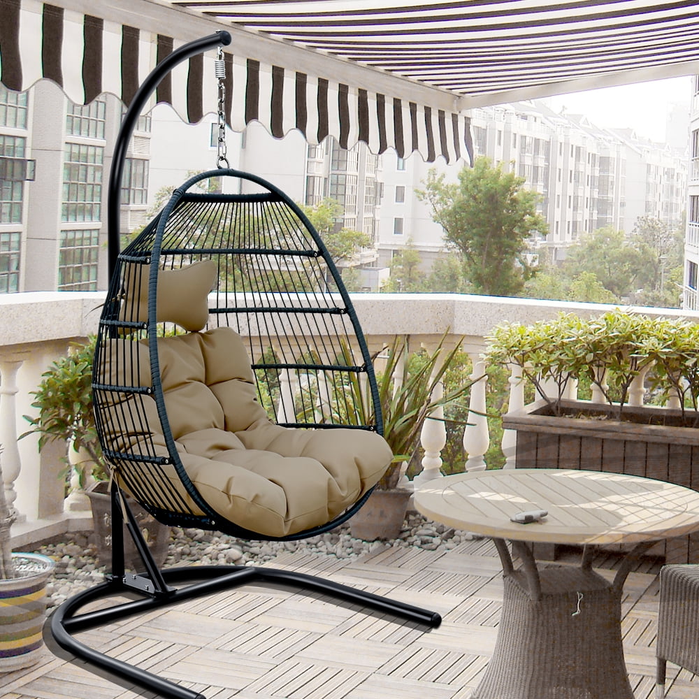 Wicker Egg Hanging Chair Indoor Outdoor Swing Egg Chair With Stand   F04a99f5 5f23 46cf 8360 1cd933d5aa47.61d7166b50db048b9b995687938352c8 