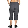 thumbnail image 2 of RBX Active Women's Plus Size Relaxed Lightweight Woven Cargo Capri Pant, 2 of 5