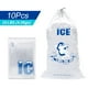 thumbnail image 4 of Unbreakable Ice Bag with Clear Printed Design Add Elegance to your Ice Serving, 4 of 4
