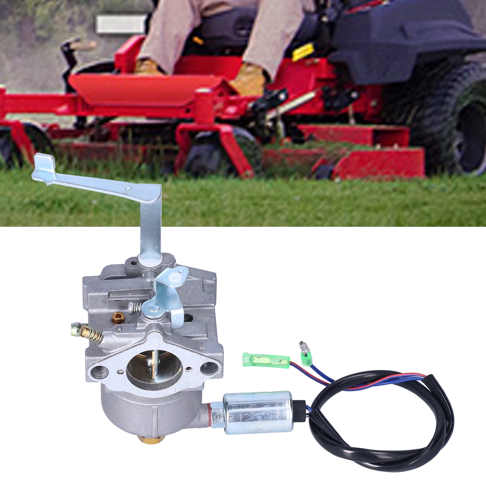 Riousery Carburetor Carb Replacement for Yamaha MZ360 MZ 360 EF6600 Generator Motor, Durable Aluminium Lawn Mower Garden Tool Accessories (8.66 inches / 22.00 cm)
