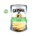 thumbnail image 2 of GEISHA Whole Baby Corn 14.11 oz (Pack of 12), Young Corn| Zero Trans Fat – Zero Saturated Fat – Good Source of Fiber – No Sugar Added – Gluten Free, 2 of 5