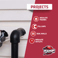 thumbnail image 3 of Kraken Bond Gaps & Cracks Filler Insulating Foam Sealant - Expanding Polyurethane Foam for Windows, Doors, and Insulation - 12 oz with Straw, 2 Pack, 3 of 5