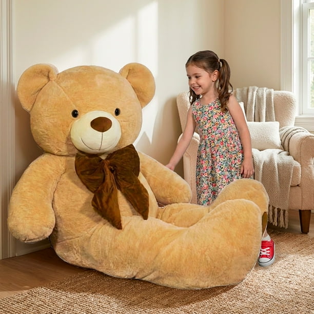 Oso De Peluche Teddy Grande Abrazable Corazón 2 Metros