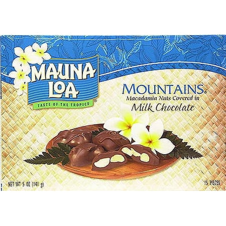 マウナロア マカダミアナッツチョコレートマウンテン 1箱12粒入121g MAUNALOA マカダミアチョコレート マカデミア 海外 輸入菓子 夏季クール