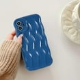 thumbnail image 3 of Water Ripple Curly Wave Frame for iPhone 11 Case,Soft Slim Silicone Water Ripple Pattern iPhone 11 Phone Case, Blue, 3 of 14