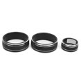 thumbnail image 1 of 3pcs Car Air Conditioning Interior Climate Controller Knob Cover Black for Honda Fit 2021, 1 of 5