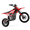 Red-N, variant on VALTINSU EM5 48V Electric Dirt Bike w/Light & Display, Off-Road Motorcycle 3840W 3 Speed Modes (Max 40MPH) Range 53MI,14"/12" Tires,Dual Suspension & Hydraulic Brakes Fit Age 13+ Red
