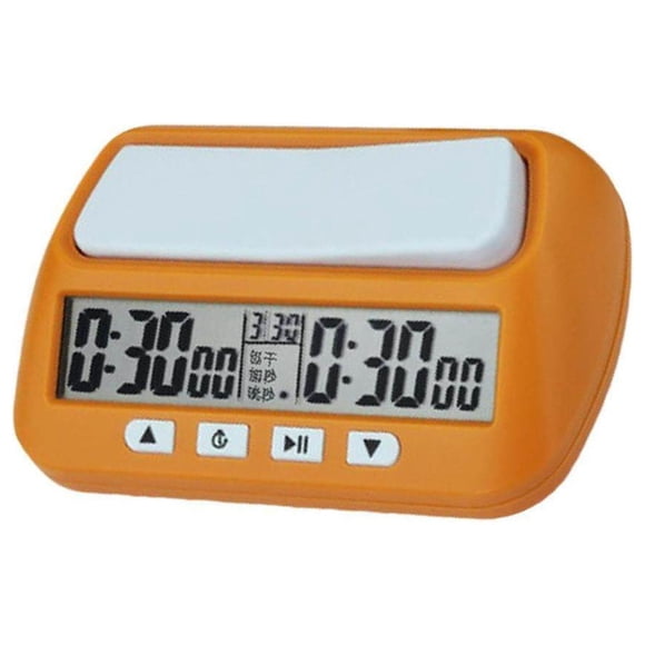 Chess Game Competition Digital Count Up Down Timer Chess Clock Yellow