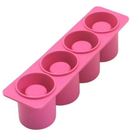 

Farfi 1 Pcs Food Grade DIY Ice Cube Mold Silicone Novel Easy Release Ice Cube Tray Kitchen Supplies