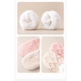 thumbnail image 5 of Women Knitted Slipper Socks Cozy Sherpa Fuzzy Socks Non Slip Socks Winter Indoor Double Layer Bedroom Slipper Socks, 5 of 6