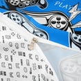 thumbnail image 4 of Erosebridal Boys Gamer Twin Bedding, Video Game Controller Duvet Cover Set, Blue, Gamepad Reversible, 1 Duvet Cover and 1 Pillowcase (No Comforter), 4 of 5