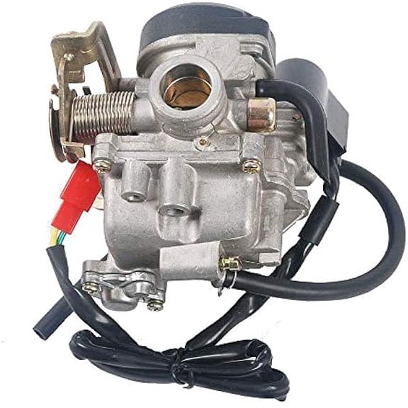 20mm Carburetor Replacement for GY6 Scooter Engines, Compatible with 49cc 50cc 4 Stroke Models, Smooth Fuel Delivery for Daily Riding and Maintenance