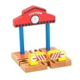 thumbnail image 1 of Accessoires de Station de Train en Bois pour Plateforme de Gare à Gaz, Jouet pour Enfant, Véhicule Ferroviaire, 1 of 6