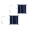 thumbnail image 2 of Cargador De Panel Solar, 2 Piezas Panel Solar Portátil Para Viajes De Camping Al Aire Libre Para Teléfonos Móviles Reproductores De MP3 Dispositivos MP4, 2 of 7