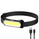 thumbnail image 1 of Linterna frontal LED recargable lámpara frontal con 3 modos para correr acampar y caminar, 1 of 5