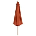 thumbnail image 2 of vidaXL Garden Parasol Umbrella Sunshade Sun Shelter Outdoor Bamboo and Wood, 2 of 37