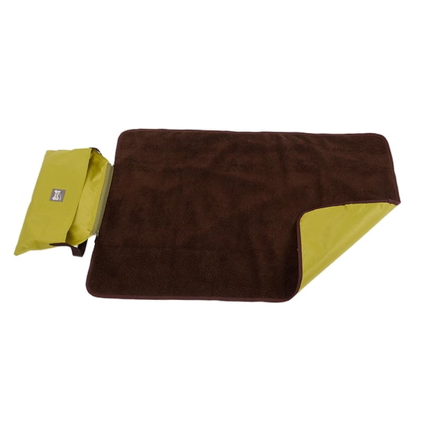 Alfombril para perros Sunnimix cama impermeable Portátil 100x70 cm Verde