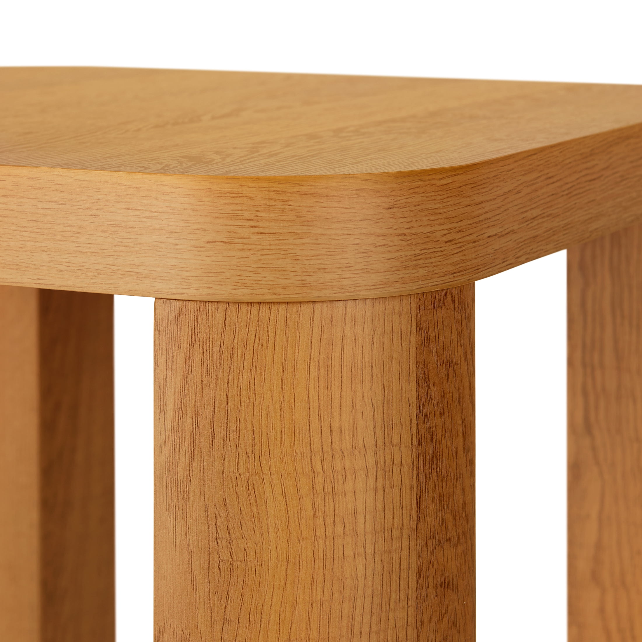 Better Homes & Gardens Juliet End Table, Light Honey Finish