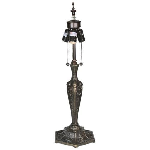 Meyda Tiffany 14579 Lionhead 24" Tall Lamp Base - Copper