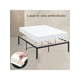 thumbnail image 4 of Base de Cama Queen de 16 pulgadas, Marco de Cama de Metal con Listones de Madera Duraderos, Sin Ruido,No Necesita Somier,Marco de Cama con Gran Espacio de Almacenamiento,Montaje Fácil 150*195*40cm, 4 of 4