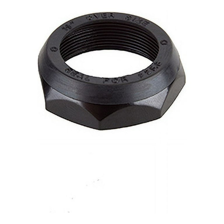 Origin8 Headset Lock Washer 1-1/8 Inch Keyed - Threaded Bicycle Headset Component (Black, 10-Pack)