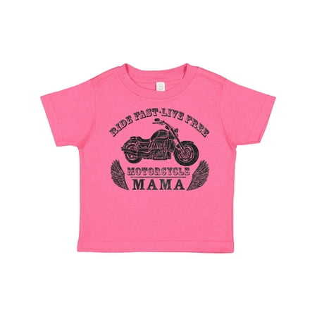 

Inktastic Motorcycle Mama Gift Toddler Boy or Toddler Girl T-Shirt
