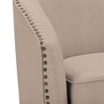 thumbnail image 5 of Bowery Hill Swivel Accent Chair in Beige, 5 of 5