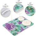 thumbnail image 4 of Coolnut Watercolor Floral Marble Dish Drying Mat for Kitchen, 16 x 18 Inch Microfiber Absorbent Dish Drying Pad, Machine Washable Kitchen Counter Protect Mats, 4 of 7
