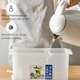 thumbnail image 4 of 3.5L Water Container with Faucet Faucet Household Beverage Beverage Dispenser 360-Degree Rotation Bucket Drinkware Kettle Juice Cool Teapot Refrigerator, 4 of 8