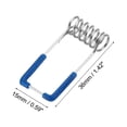 thumbnail image 2 of Unique Bargains 36x15mm Downlight Spring Clips 50 Pack Emitting Diode Recessed Lighting Accessories Securing Clamps Blue, 2 of 6