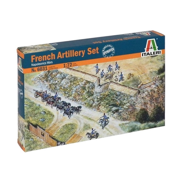 Model Kit - French Artillery Set 1/72 - Italeri - BX-A4-6-T48