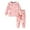Z12 Pink, variant on Toddler Girls Pajamas 2 Piece Pj's Long Sleeve Cartoon Sleepwear Clothes Set Outfits for Kids Size 3-4T