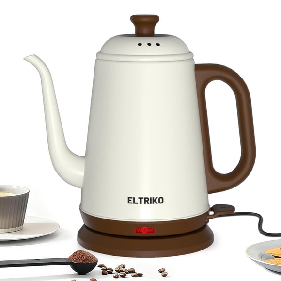 Hervidor eléctrico ELTRIKO Gooseneck 1L 1000W Acero inoxidable