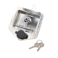 thumbnail image 3 of (8 Pack) T-handle Tool Box Lock Rv Door Latch with Two Keys Stainless Steel Polished NOT KEYED ALIKE, 3 of 15